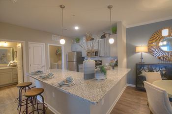 One, two & three bedroom apartments